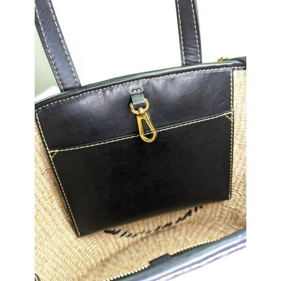 Stella McCartney Women's Black Appliqué-Logo Tote Bag (MSRP $975) - Picture 6 of 11